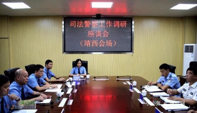 自治区检察院法警总队长周自力到靖西调研法警工作 - 靖西网