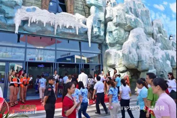 靖西、德保、南宁等各地的游客纷纷来广西首个四季冰雪乐园！ - 靖西网