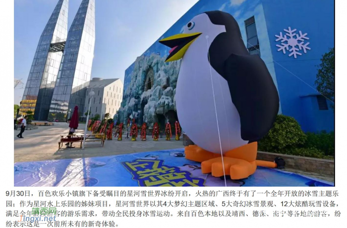 靖西、德保、南宁等各地的游客纷纷来广西首个四季冰雪乐园！ - 靖西网