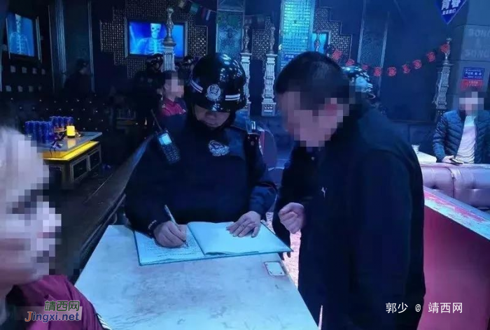 靖西警方夜间连续清查娱乐场所，只为这事…… - 靖西网