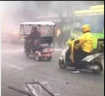 四川夹江公交车爆炸 已致17人受伤！监控里一幕，看怒了所有人！ - 靖西网