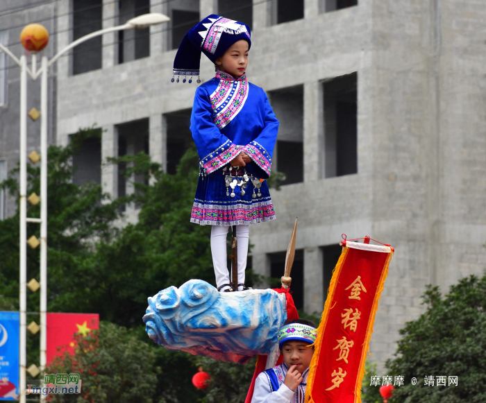 2019年靖西春节巡游最佳搭档。 - 靖西网