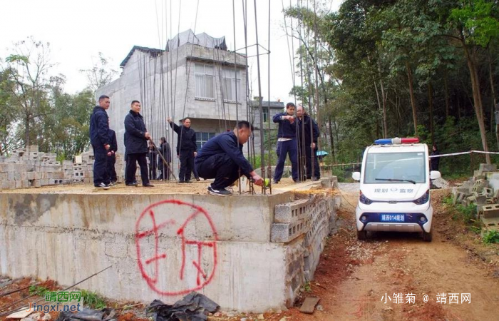 靖西市住建局组织开展快速拆除违法建设执法行动！ - 靖西网