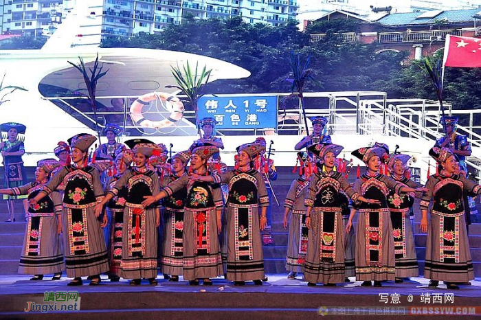 2019右江区春节联欢晚会举行。 - 靖西网