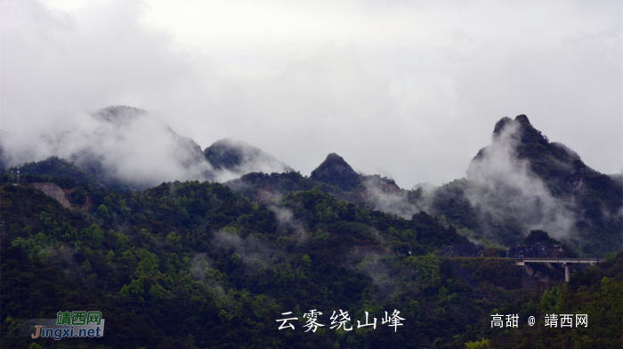 古龙山云雾缭绕，美如仙境 - 靖西网