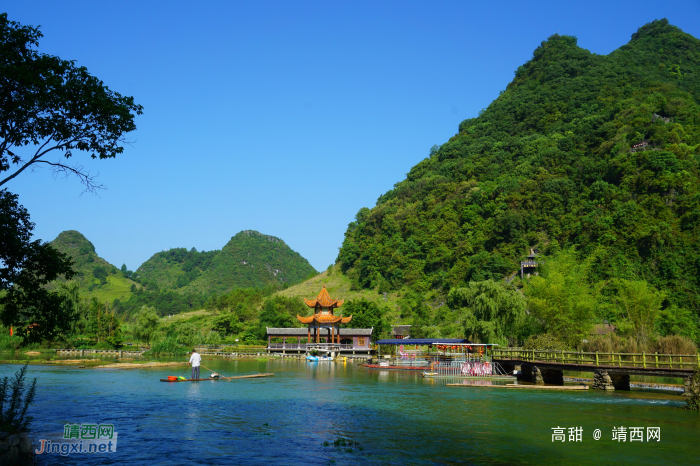 七律 情系鹅泉 - 靖西网