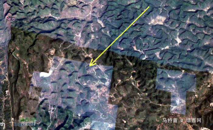 谷歌地球上看到南坡乡有个天坑 - 靖西网