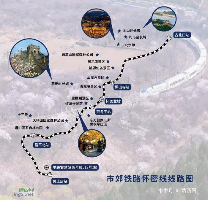 乘着火车游北京，尝鲜“市郊怀密线"----慢越花海，珠链古镇，让旅行从出发开始 - 靖西网