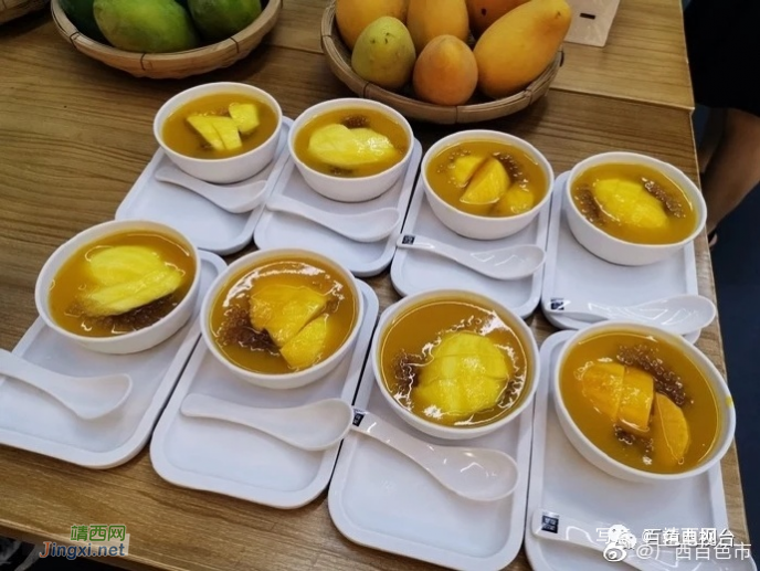 百色芒果首次进入上海市中心的各大超市。 - 靖西网