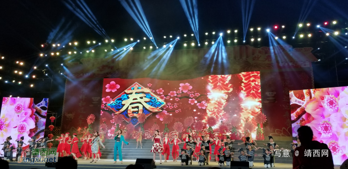 花开中国年——右江区2020春节晚会在百色举行。 - 靖西网