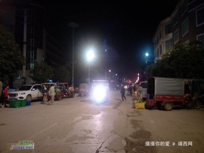 夜间报道:靖西早市 - 靖西网