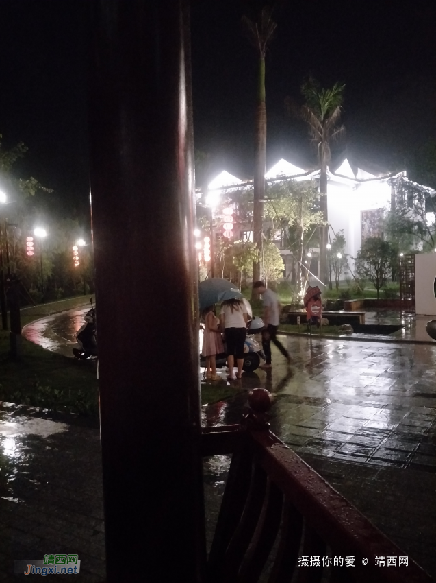 雨夜困古镇也拍几张。 - 靖西网