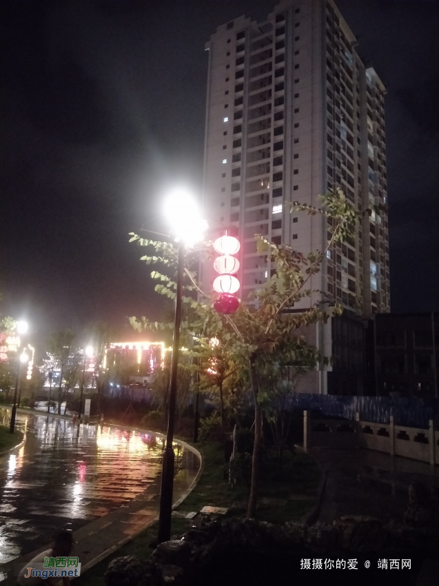 雨夜困古镇也拍几张。 - 靖西网