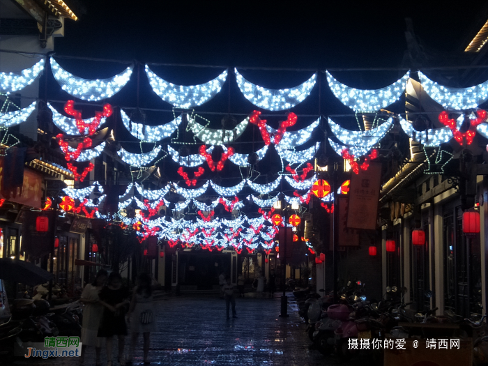 雨夜困古镇也拍几张。 - 靖西网