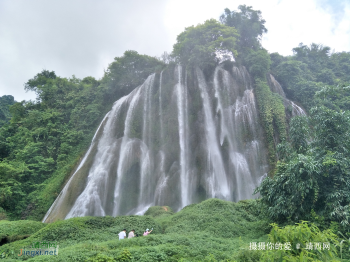 七月初和七月中的三叠岭瀑布有何不一样？ - 靖西网