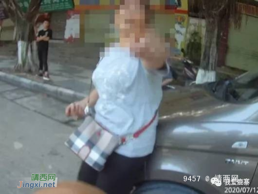 "抓我去枪毙啊！"柳州一女子违停还暴力抗法 - 靖西网
