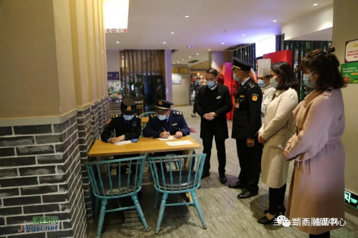 靖西市市场监管局邀请中国食品安全报记者、“两代表一委员”开展“星期二查餐厅”行动 - 靖西网
