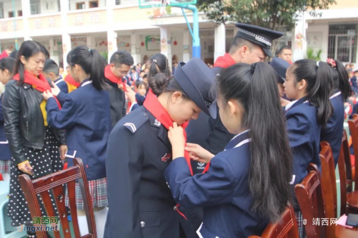 红领巾千里边境禁毒行"在靖西市第三小学举行 - 靖西网