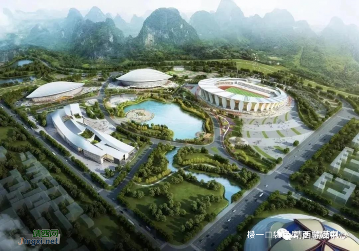 最新：靖西中国-东盟乒乓主题体育公园已经有模有样了 - 靖西网