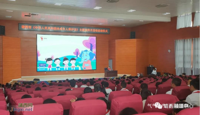 靖西市举行《中华人民共和国未成年人保护法》主题宣传月活动启动仪式 - 靖西网