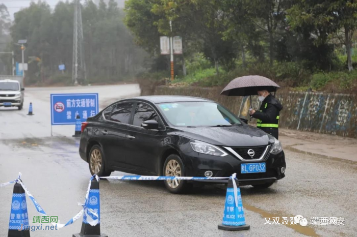 暖心！爱心人士捐物资  靖西警民同心齐抗疫 - 靖西网