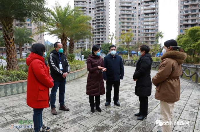 2月21日，百色市人民政府副市长古俊彦到靖西市实地检查指导疫情防控工作。 - 靖西网