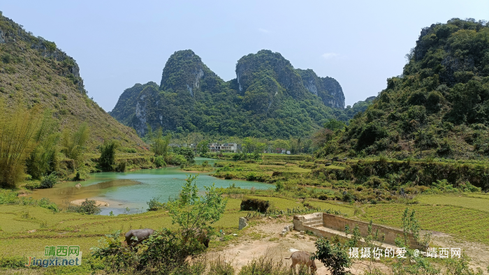 传几张手机照片试一试：记录那次游记：目标水文站 - 靖西网