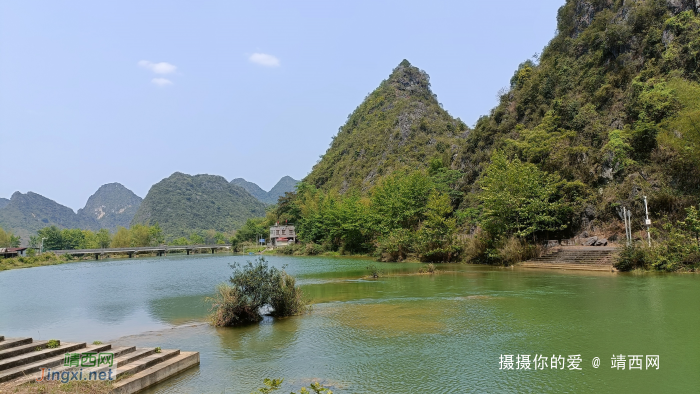 传几张手机照片试一试：记录那次游记：目标水文站 - 靖西网