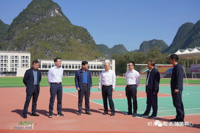 靖西市委书记郝玉松率队到城建领域重点项目现场办公 - 靖西网