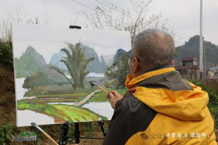 北京市文联文艺志愿服务团到靖西市开展美术创作指导和采风写生活动 - 靖西网