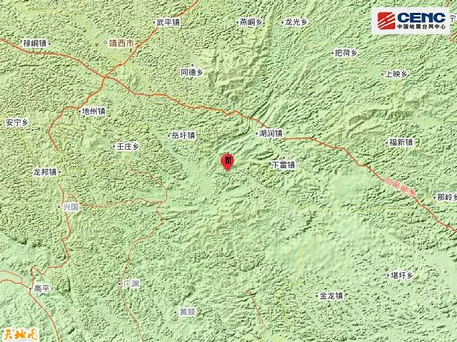 最新！靖西市2分钟内发生了5.2级及3.9级地震 - 靖西网