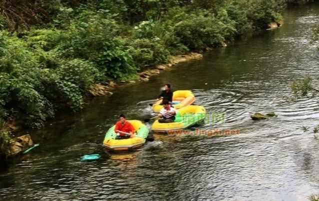 湖润镇古龙山峡谷群漂流景区 - 靖西市·靖西网