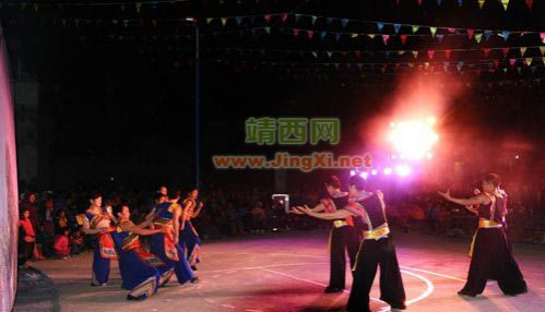 【民俗风情】同德乡足邦屯恢复举办花灯节 - 靖西市·靖西网