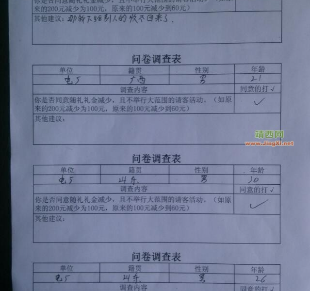 信发铝强大的奇葩问卷 - 靖西市·靖西网