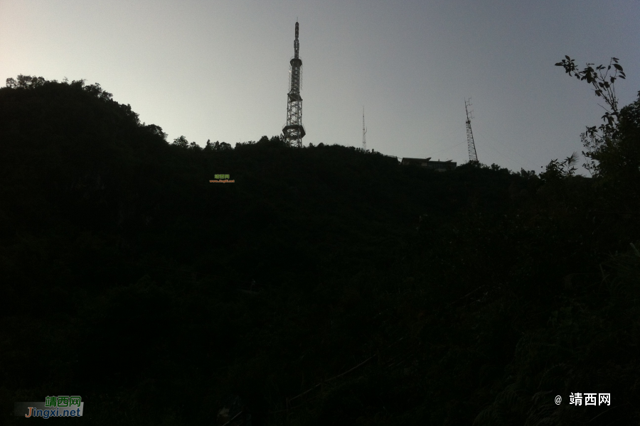靖西电视塔（排隆山）也是靖西一个好景点 - 靖西市·靖西网