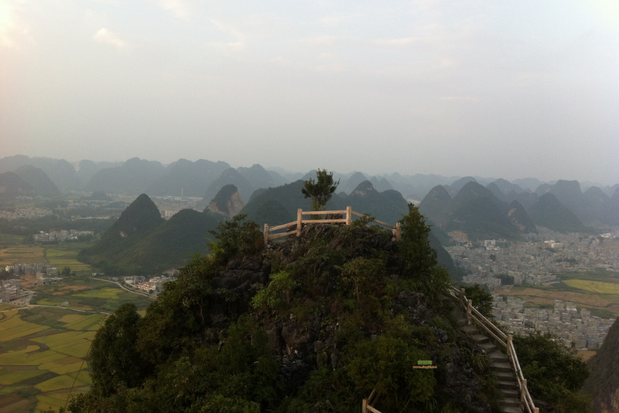 靖西电视塔（排隆山）也是靖西一个好景点 - 靖西市·靖西网