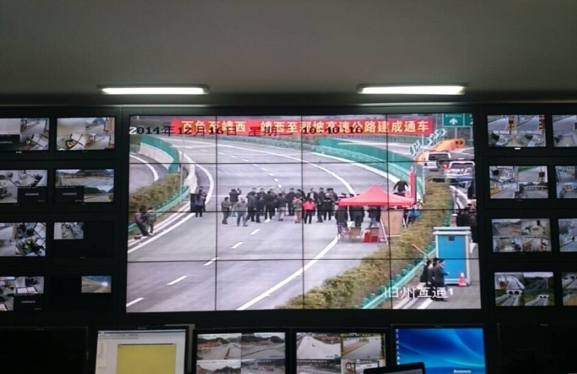 12月16日百靖、靖那高速10:28通车现场 - 靖西市·靖西网