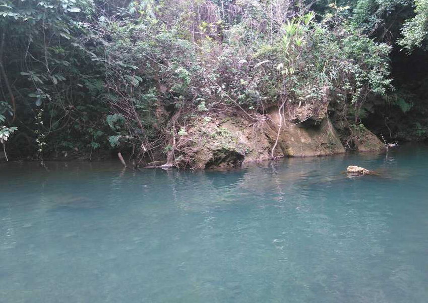 古龙山峡谷景区新开发一条冬季徒步游览线路 - 靖西市·靖西网