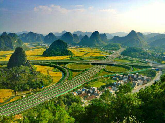 12月16日百靖、靖那高速10:28通车现场 - 靖西市·靖西网