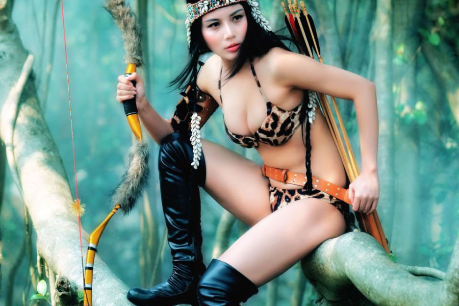 豹女郎！！带你回到最原始的部落诱惑，敢点吗？ - 靖西市·靖西网