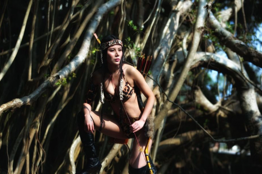 豹女郎！！带你回到最原始的部落诱惑，敢点吗？ - 靖西市·靖西网