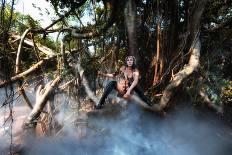 豹女郎！！带你回到最原始的部落诱惑，敢点吗？ - 靖西市·靖西网