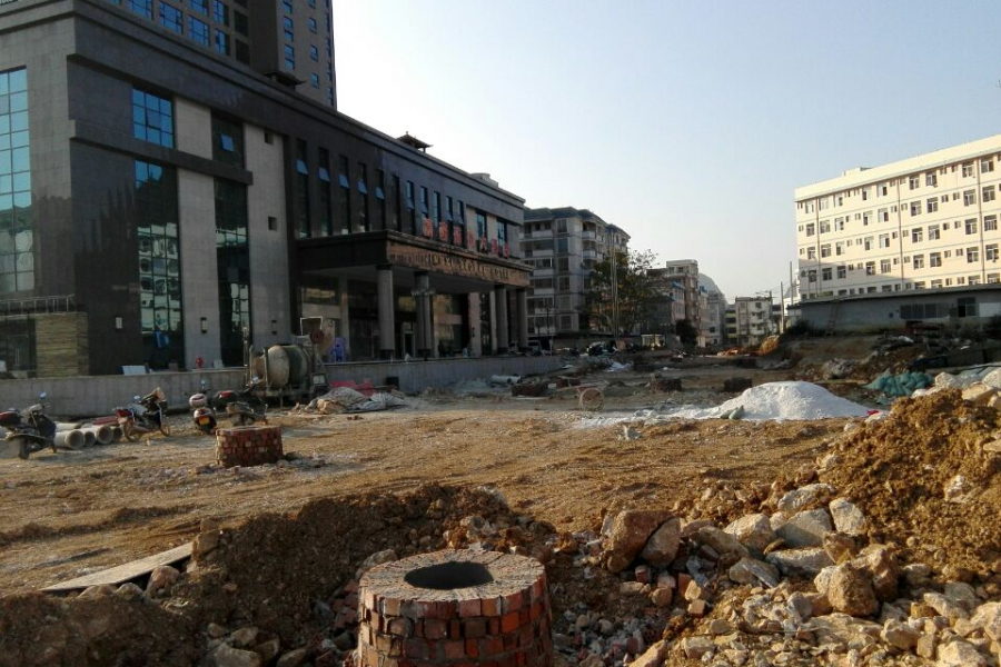 龙潭路已开挖，有望年底修好么 - 靖西市·靖西网