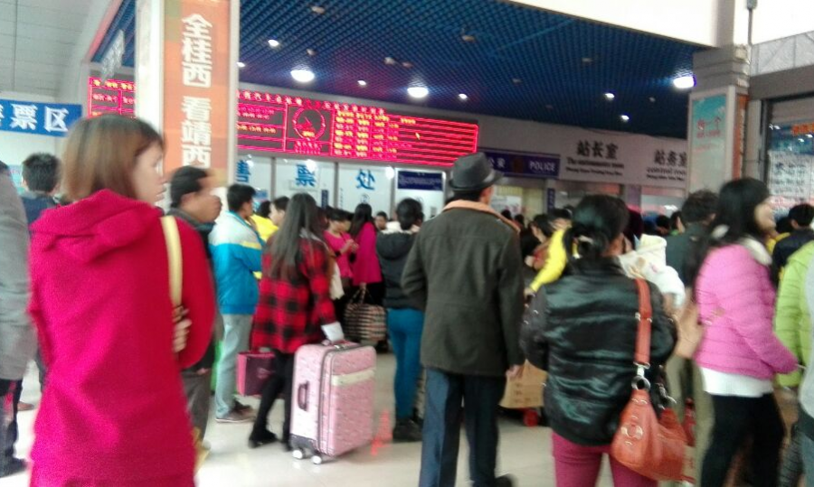 再见！靖西，今晚又要离开了 - 靖西市·靖西网