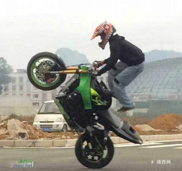 靖西真正车神，非专业勿模仿 - 靖西市·靖西网