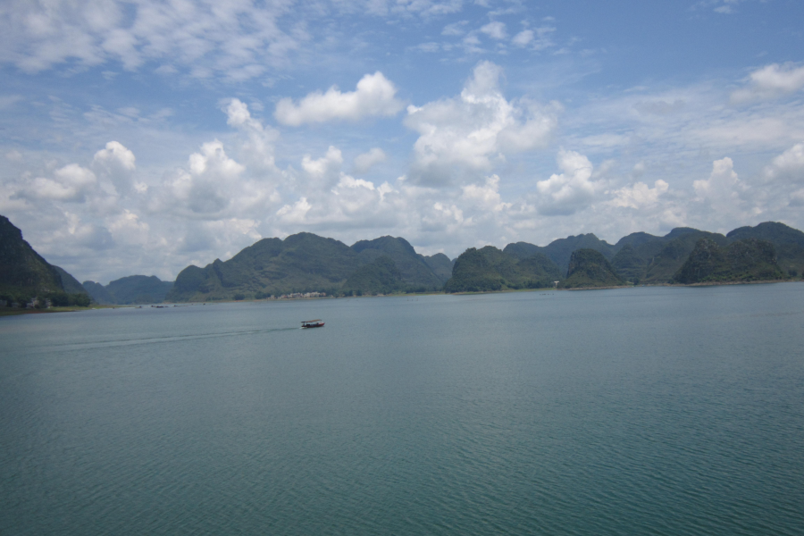 夏天要来了，你说渠洋湖这风景美吗 - 靖西市·靖西网