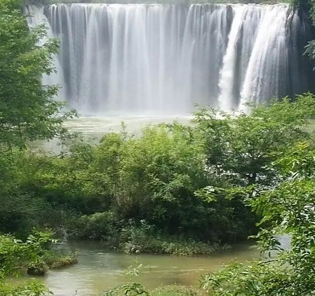 等了一个冬天和春天，终于可以游玩一趟靖西爱布瀑布群 - 靖西市·靖西网