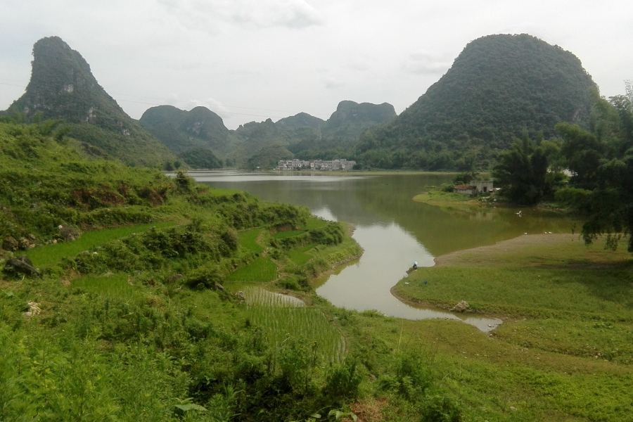 已经被大家遗忘的靖西第二大湖-朋怀水库。 - 靖西市·靖西网