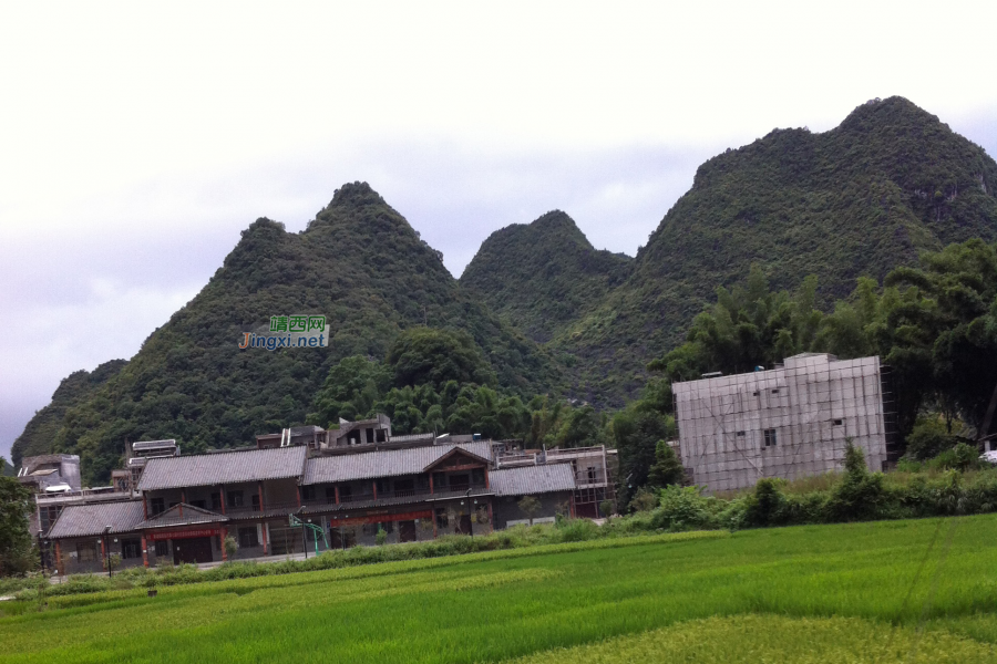 鹅泉风景，风景中的别墅，路过偷拍几张 - 靖西市·靖西网