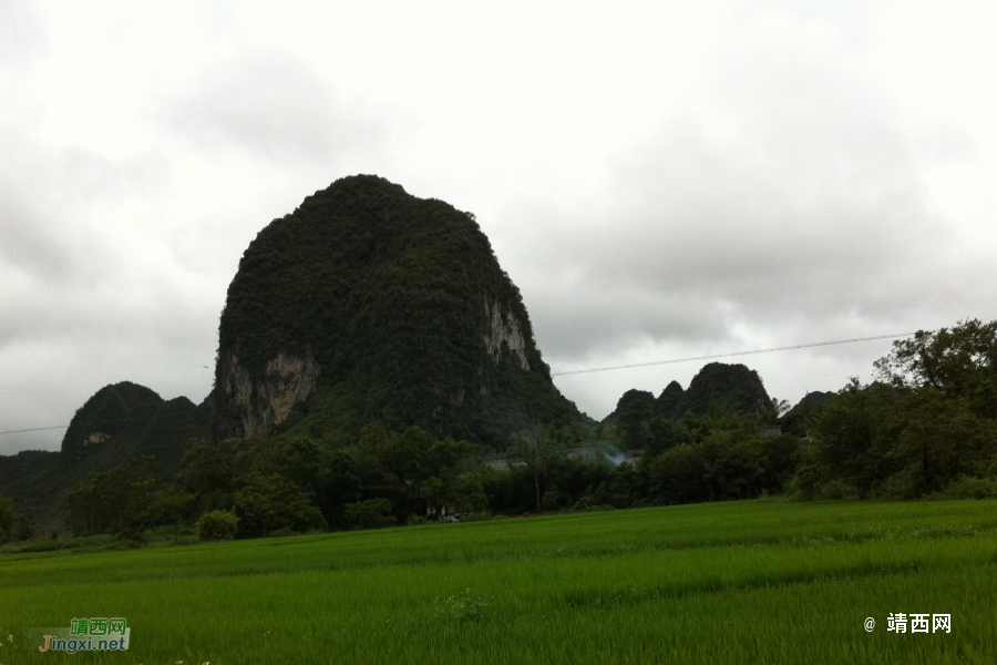 鹅泉风景，风景中的别墅，路过偷拍几张 - 靖西市·靖西网